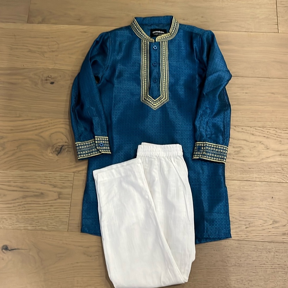 BNWT Threadbare Eid Collection Boys Kurta Set Size 5-6 Yrs
